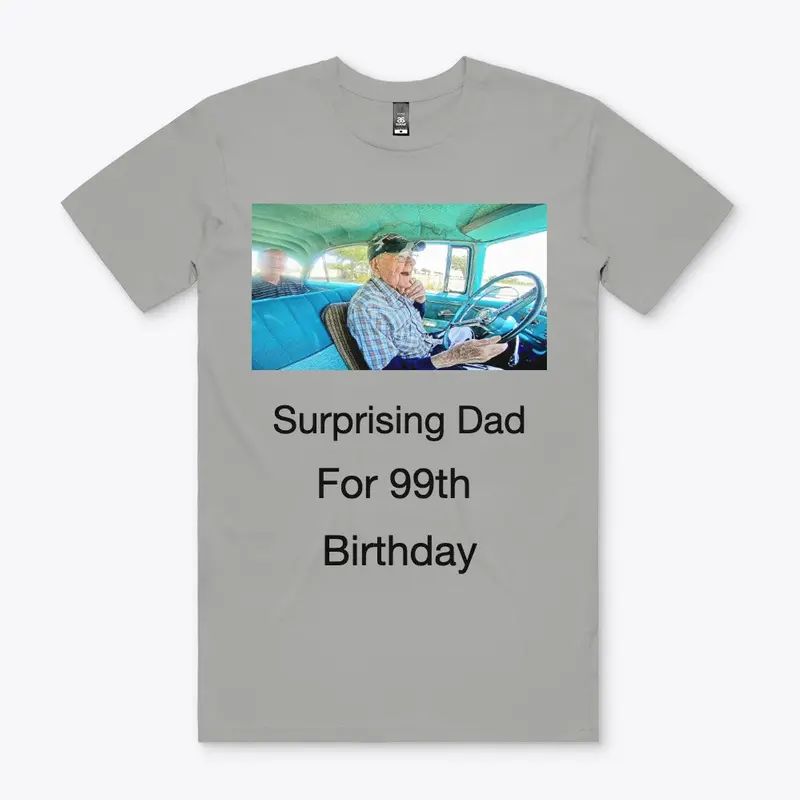 Surprising Dad For 99th Birthday